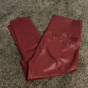 Red Leggings Depot Spandex leggings